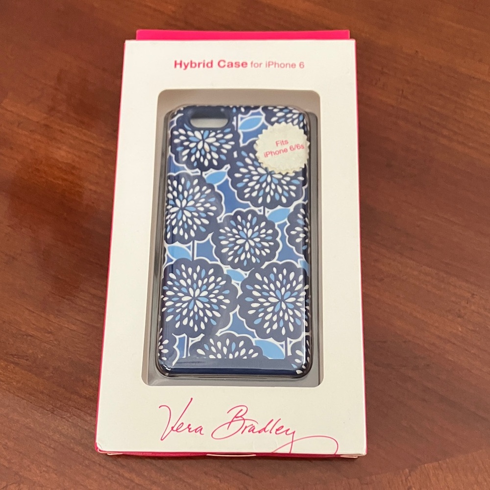 Vera Bradley Blue and White Floral iPhone 6 Case